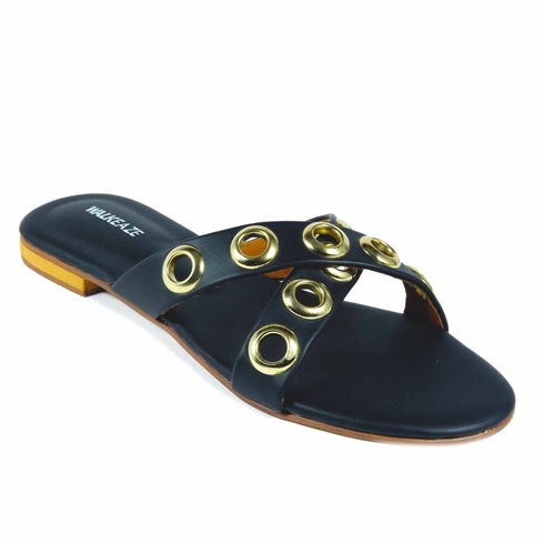 Women Formal Slippers - 40878S - Slippers - Walkeaze